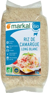 Markal Riz long blanc de camargue bio 1kg - 1257